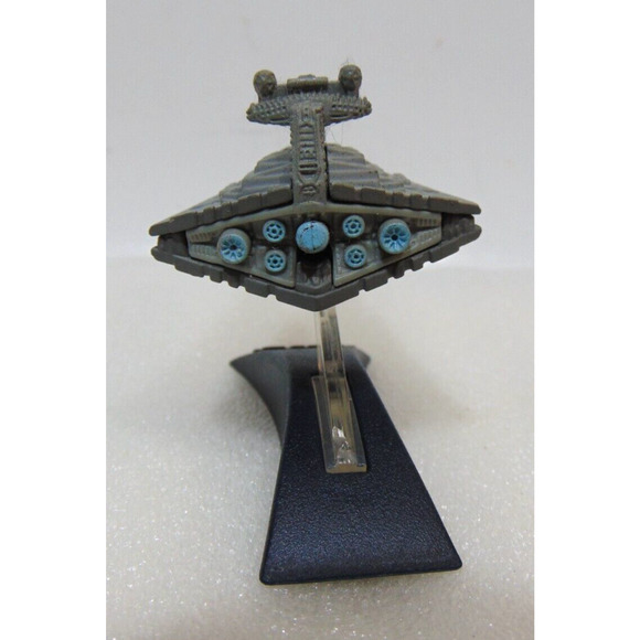 Star Wars Imperial Star Destroyer LFL 1996 With Stand Moving Part Vintage Kenner - Picture 4 of 9